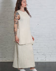 Gauze Layer Skirt in Raw White by Lauren Manoogian-Lauren Manoogian-Idlewild-Cincinnati