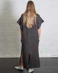 Gauze Caftan in Blackened by Lauren Manoogian-Lauren Manoogian-Idlewild-Cincinnati