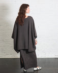Gauze Layer Skirt in Blackened by Lauren Manoogian-Bottoms-Lauren Manoogian-Idlewild