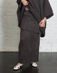 Gauze Layer Skirt in Blackened by Lauren Manoogian-Bottoms-Lauren Manoogian-Idlewild