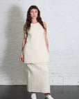 Gauze Layer Skirt in Raw White by Lauren Manoogian-Bottoms-Lauren Manoogian-Idlewild