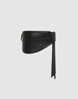 Soft Belt Bag in Black by St. Agni