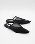 Grid Mesh Mules in Black by HVÓYA-HVÓYA-Idlewild-Cincinnati