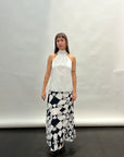 Halter Neck Top with Big Bow in White by Shwetambari-Shwetambari-Idlewild-Cincinnati