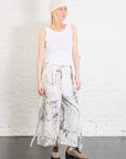 Handpaint Jumper Pants in White by Lauren Manoogian-Lauren Manoogian-Idlewild-Cincinnati