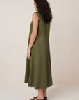 Harmony Dress in Ivy by Kowtow-Kowtow-Idlewild