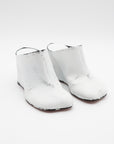 Heeled Slipper Wedge in White by MM6 Maison Margiela-MM6-Idlewild-Cincinnati