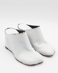 Heeled Slipper Wedge in White by MM6 Maison Margiela-MM6-Idlewild-Cincinnati