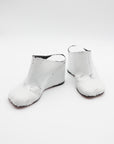 Heeled Slipper Wedge in White by MM6 Maison Margiela-MM6-Idlewild-Cincinnati