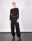 Henna Swirl Shirt in Black by Rodebjer-Rodebjer-Idlewild-Cincinnati