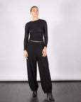 Henna Swirl Shirt in Black by Rodebjer-Rodebjer-Idlewild-Cincinnati