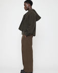 Hooded Scarf in Olive Brown by 7115 by Szeki-7115 by Szeki-Idlewild-Cincinnati