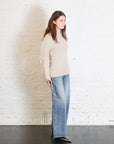 Bottle Turtleneck in Pebble by Lauren Manoogian