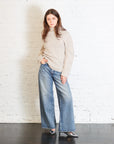 Bottle Turtleneck in Pebble by Lauren Manoogian