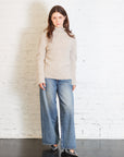 Bottle Turtleneck in Pebble by Lauren Manoogian