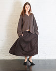 V-Neck Pullover in Moro by Serien°umerica