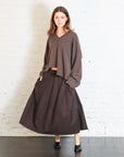 V-Neck Pullover in Moro by Serien°umerica
