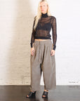 Suede Skirt in Slate by Lauren Manoogian