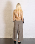 Front Back Pullover Turtleneck in Black & Camel by MM6 Maison Margiela - Idlewild
