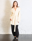 Venn Cardigan in Raw White by Lauren Manoogian