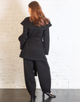 Venn Cardigan in Black by Lauren Manoogian