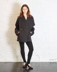 Planes Jacket in Sumi by Lauren Manoogian
