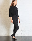 Stirrup Legging in Black Melange by Lauren Manoogian