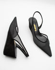 Ilaria Slingback in Black Mesh by Lucasheva-Lucasheva-Idlewild-Cincinnati