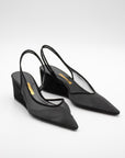 Ilaria Slingback in Black Mesh by Lucasheva-Lucasheva-Idlewild-Cincinnati