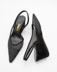 Ilaria Slingback in Black Mesh by Lucasheva-Lucasheva-Idlewild-Cincinnati