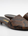 Iris Micro Mule in Snake by Lucasheva-Lucasheva-Idlewild-Cincinnati