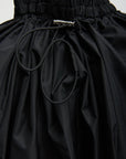 Italian Sports Nylon Shirred Anorak Top in Black by Tibi-Tibi-Idlewild-Cincinnati