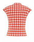 Knitted Sleeveless Top in Red by A.W.A.K.E. Mode-A.W.A.K.E. Mode-Idlewild-Cincinnati