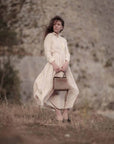 Kutija Bag in Brown by Miranda Kaloudis-Bags-MDK-Idlewild