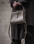 Kutija Bag in Brown by Miranda Kaloudis-MDK-Idlewild-Cincinnati