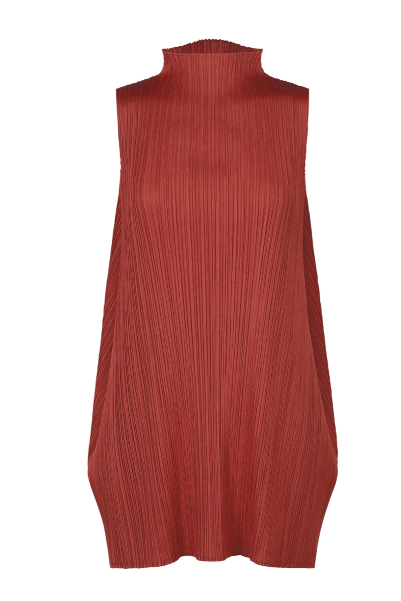 よ*こ様 廃盤色size5 PLEATSPLEASE RED（24）ノースリーブ よ*こ様 廃盤色size5 PLEATSPLEASE RED（24）ノースリーブ V1