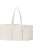 Large Washed Canvas 6 Pocket Tote in White by Amiacalva-Amiacalva-Idlewild-Cincinnati