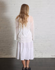 Light Jersey T-Shirt in Bianco by Alysi-Alysi-Idlewild-Cincinnati