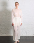 Light Jersey T-Shirt in Bianco by Alysi-Alysi-Idlewild-Cincinnati