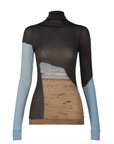 Like Skin (At Shore) Long Sleeve Top in Shore by Issey Miyake-Issey Miyake-Idlewild-Cincinnati