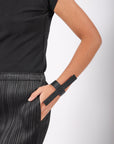 Line PS Cuff in Black by Aumorfia-Aumorfia-Idlewild-Cincinnati