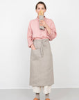 Linen Garcon Apron in Natural by Fog Linen Work-Fog Linen Work-Idlewild