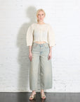 Linen Like Rib Pleats Cardigan in Ivory by Issey Miyake-Issey Miyake-Idlewild-Cincinnati