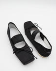 Logo Ballet Flat in Black by MM6 Maison Margiela-MM6-Idlewild-Cincinnati
