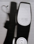 Logo Ballet Flat in Black by MM6 Maison Margiela-MM6-Idlewild-Cincinnati