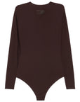 Longsleeve Bodysuit in Brown by MM6 Maison Margiela-MM6-Idlewild-Cincinnati