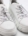 Low Spike Sneaker in White by Puro-Puro-Idlewild-Cincinnati