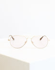 Mabuhay Readers in Matte Gold and Charcoal by Caddis-Caddis Eyewear-Idlewild-Cincinnati