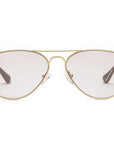 Mabuhay Readers in Matte Gold and Charcoal by Caddis-Caddis Eyewear-Idlewild-Cincinnati