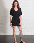 Madeo Cowl Neck Dress in Black by EB Denim-EB Denim-Idlewild-Cincinnati